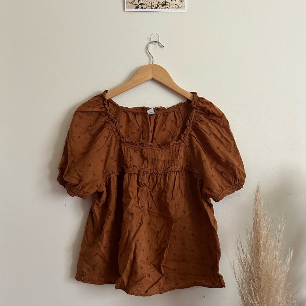 Old Navy Rust Brown Women's Blouse